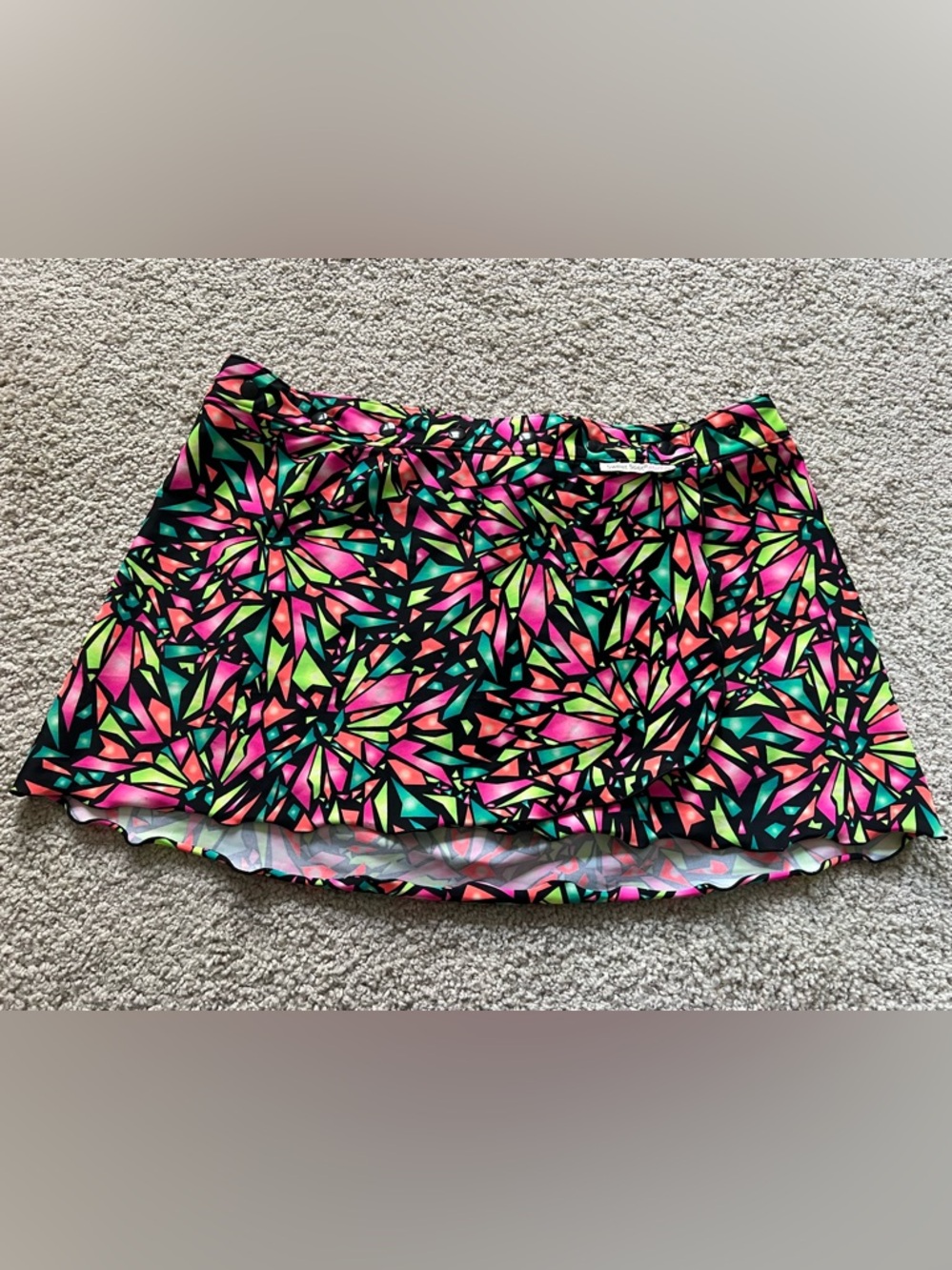 Sweet Spot Skirts Athletic Wrap Skirt Snap Adjustable Sz 2-14